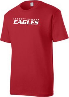 Youth/Unisex Cotton Tee, Bright Red